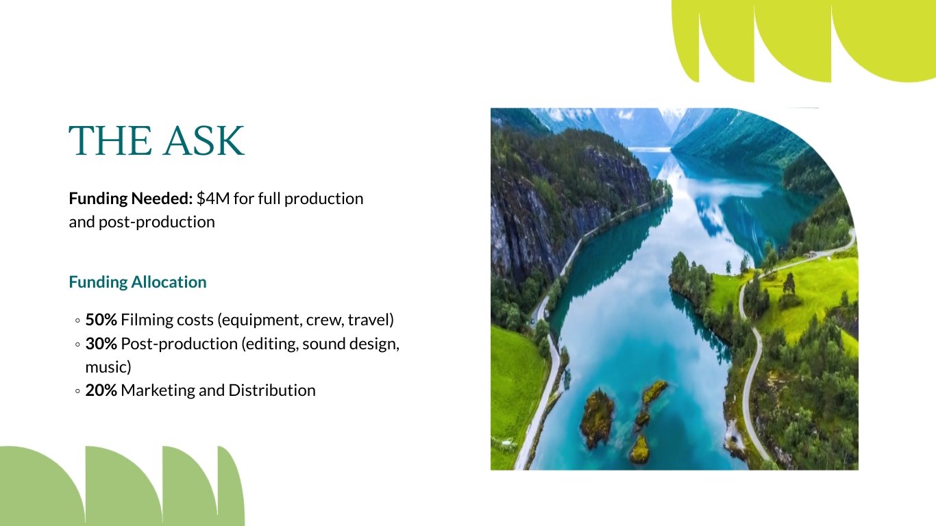 Documentary Pitch Deck Template - Slide 16 Documentary Pitch Deck Template - Slide 16