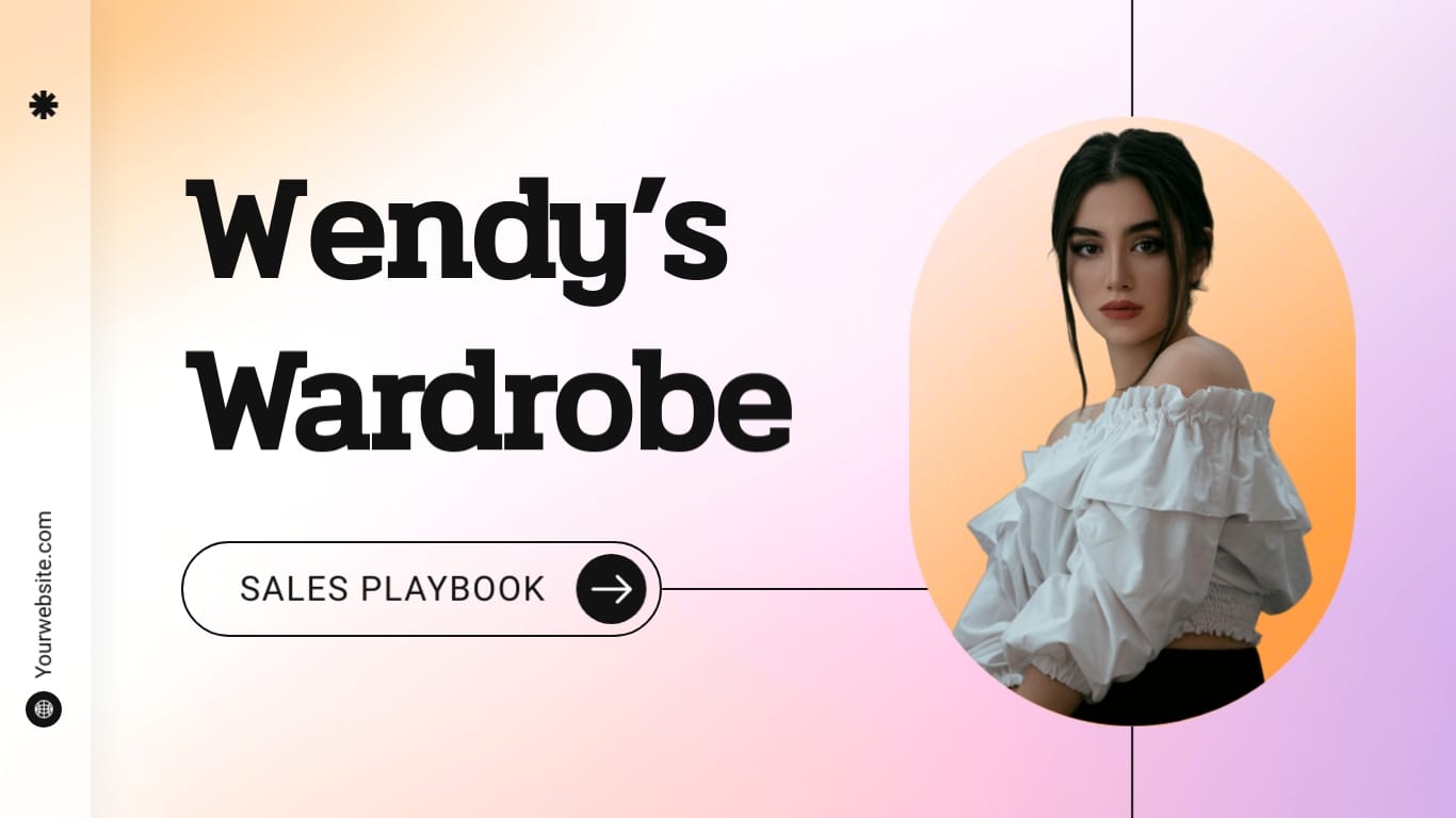 Ecommerce Sales Playbook Presentation Template