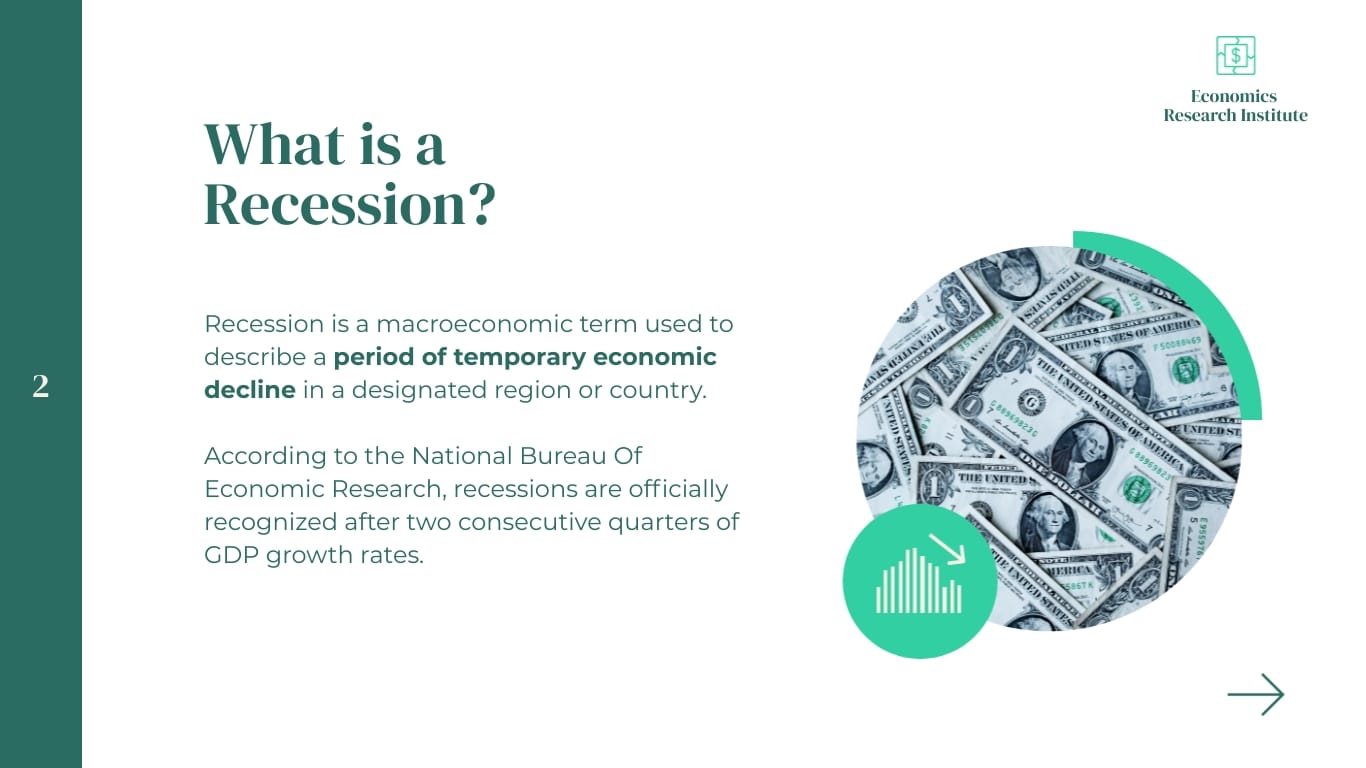 Economics Research Presentation Template - Slide 3 Economics Research Presentation Template - Slide 3