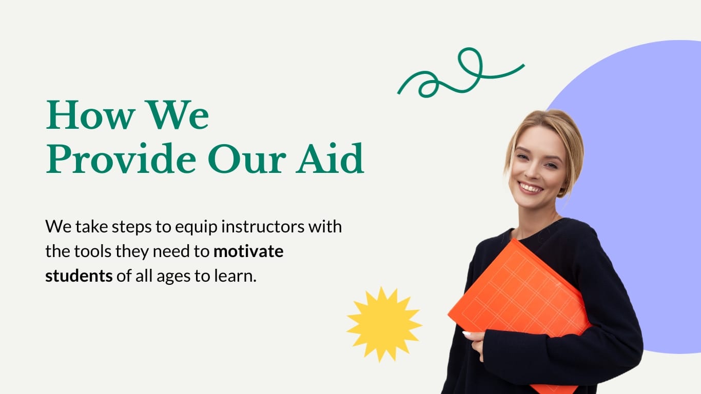 Education Support Program Presentation Template - Slide 5 Education Support Program Presentation Template - Slide 5