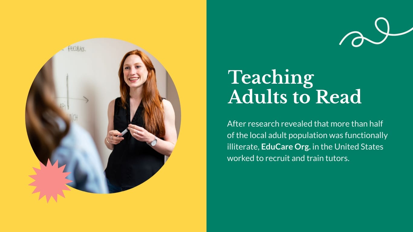 Education Support Program Presentation Template - Slide 8 Education Support Program Presentation Template - Slide 8