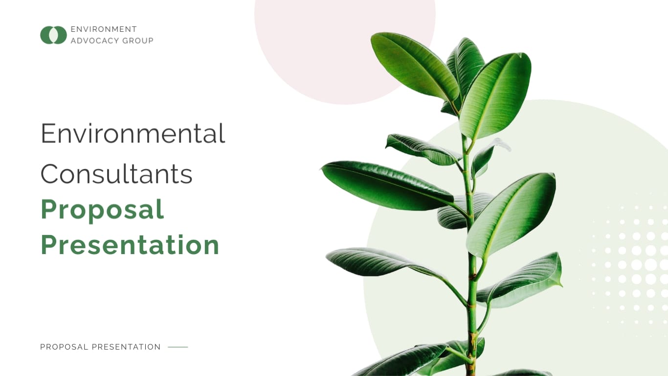 Environment Proposal Presentation Template