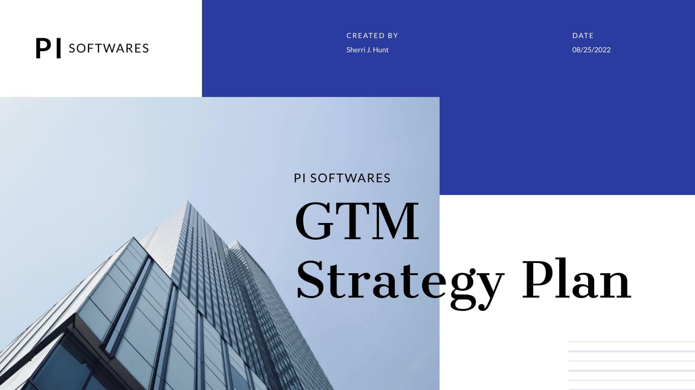 FinTech Go-To-Market Strategy Presentation Template