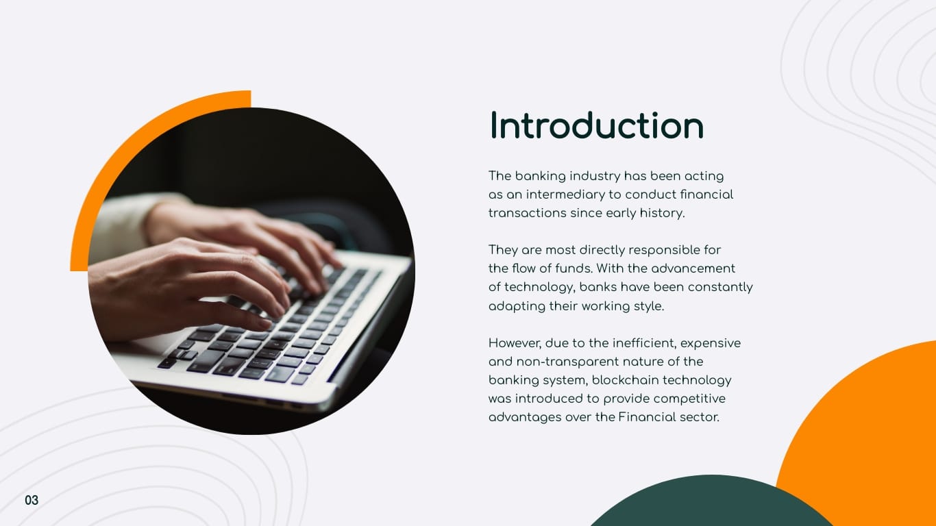 Finance Research Presentation Template - Slide 3 Finance Research Presentation Template - Slide 3
