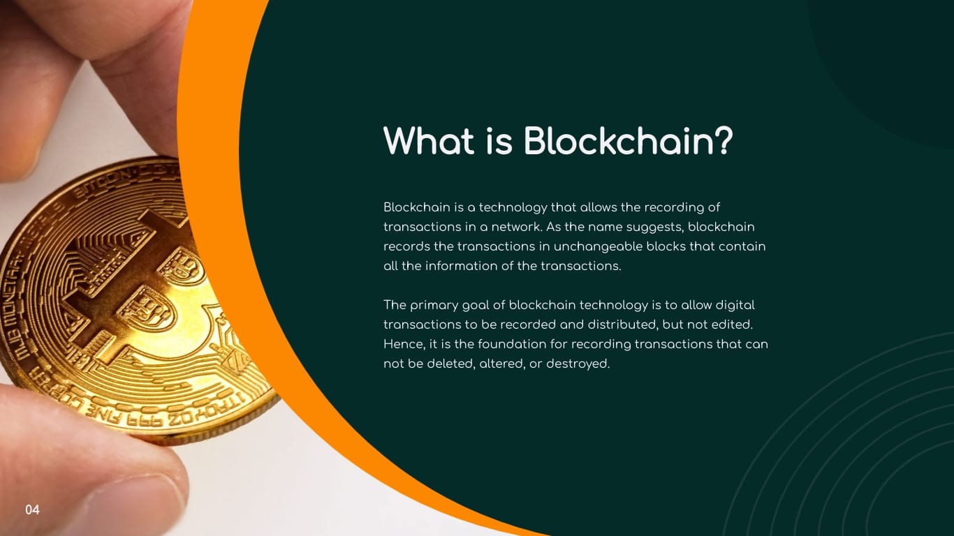 Finance Research Presentation Template - Slide 4 Finance Research Presentation Template - Slide 4