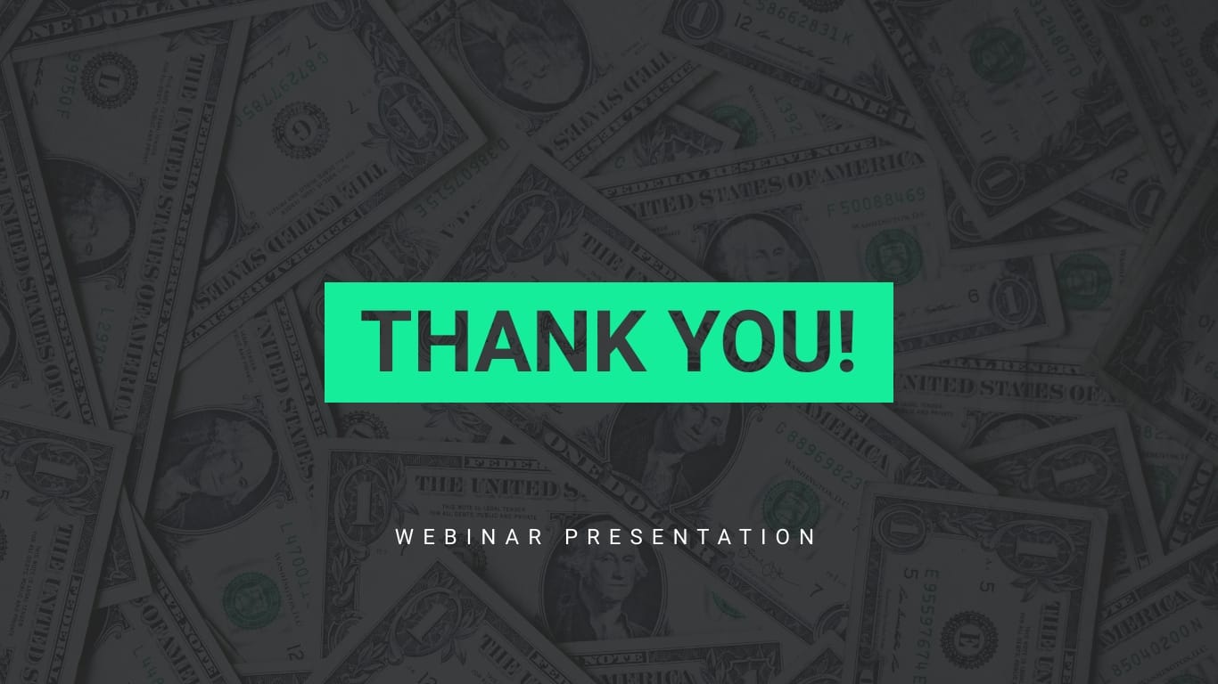 Finance Webinar Presentation Template - Slide 15 Finance Webinar Presentation Template - Slide 15
