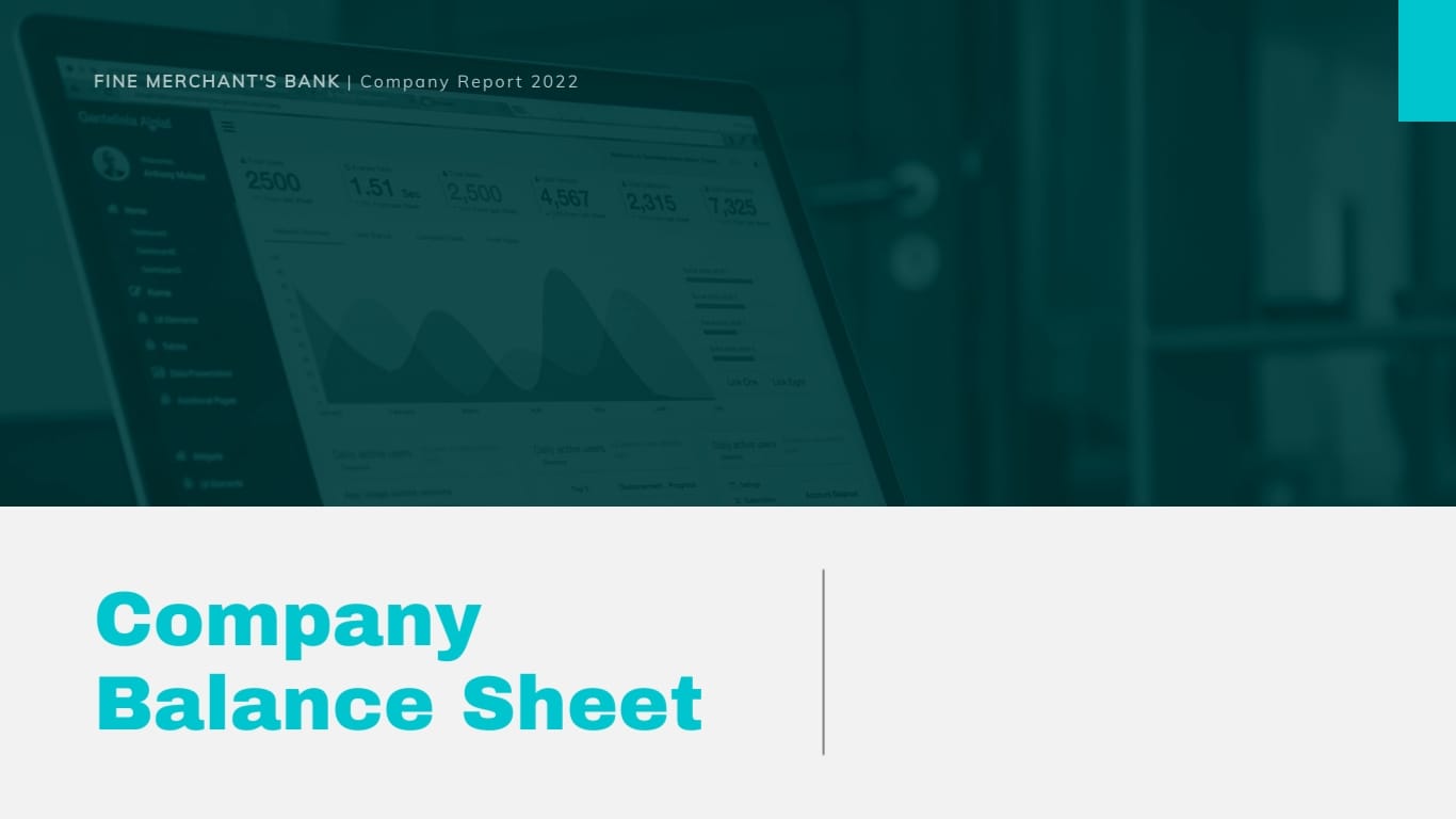 Financial Company Report Presentation Template - Slide 12 Financial Company Report Presentation Template - Slide 12