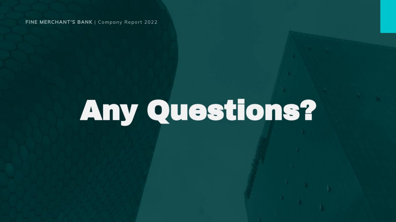 Financial Company Report Presentation Template - Slide 14 Financial Company Report Presentation Template - Slide 14