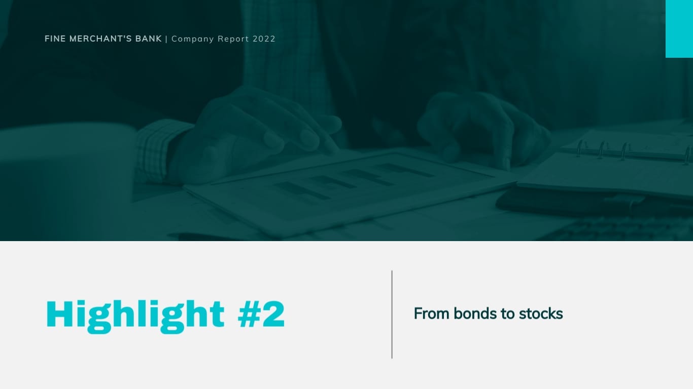 Financial Company Report Presentation Template - Slide 5 Financial Company Report Presentation Template - Slide 5