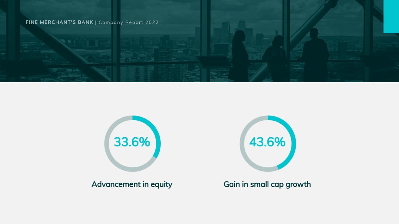 Financial Company Report Presentation Template - Slide 8 Financial Company Report Presentation Template - Slide 8