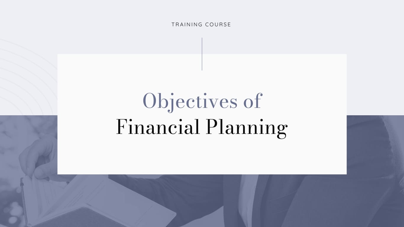 Financial Planning Training Course Template | Visme