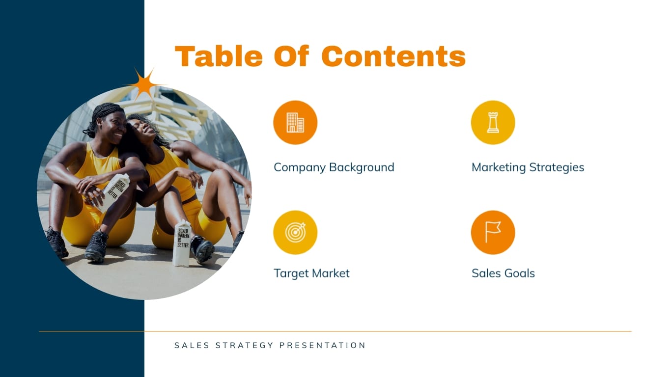 Fitness Product Sales Strategy Presentation Template - Slide 2 Fitness Product Sales Strategy Presentation Template - Slide 2