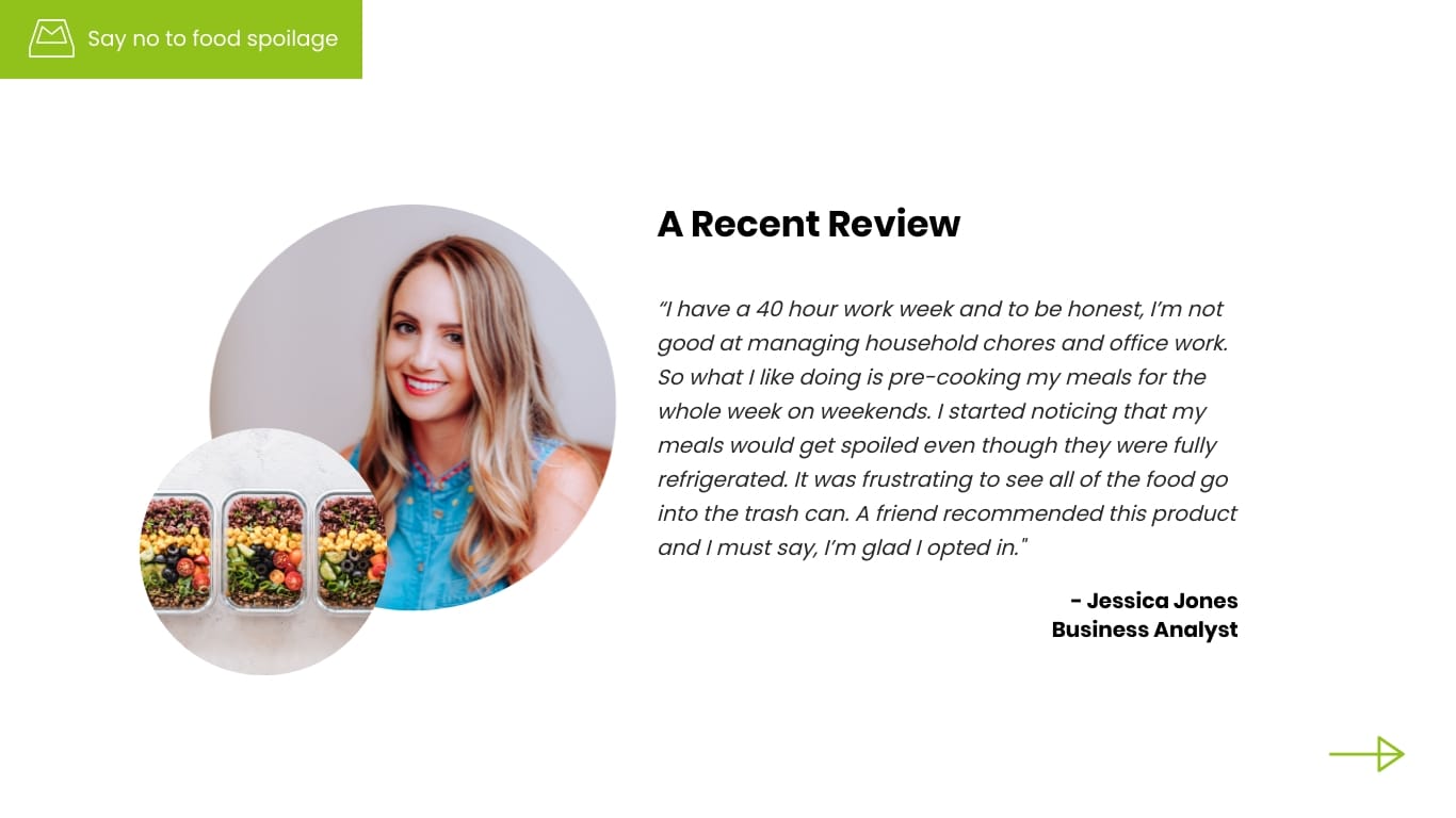 Food Storage Presentation Template - Slide 13 Food Storage Presentation Template - Slide 13