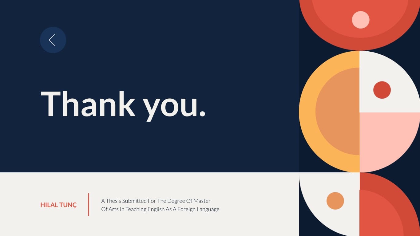 Foreign Language Thesis Presentation Template - Slide 25 Foreign Language Thesis Presentation Template - Slide 25