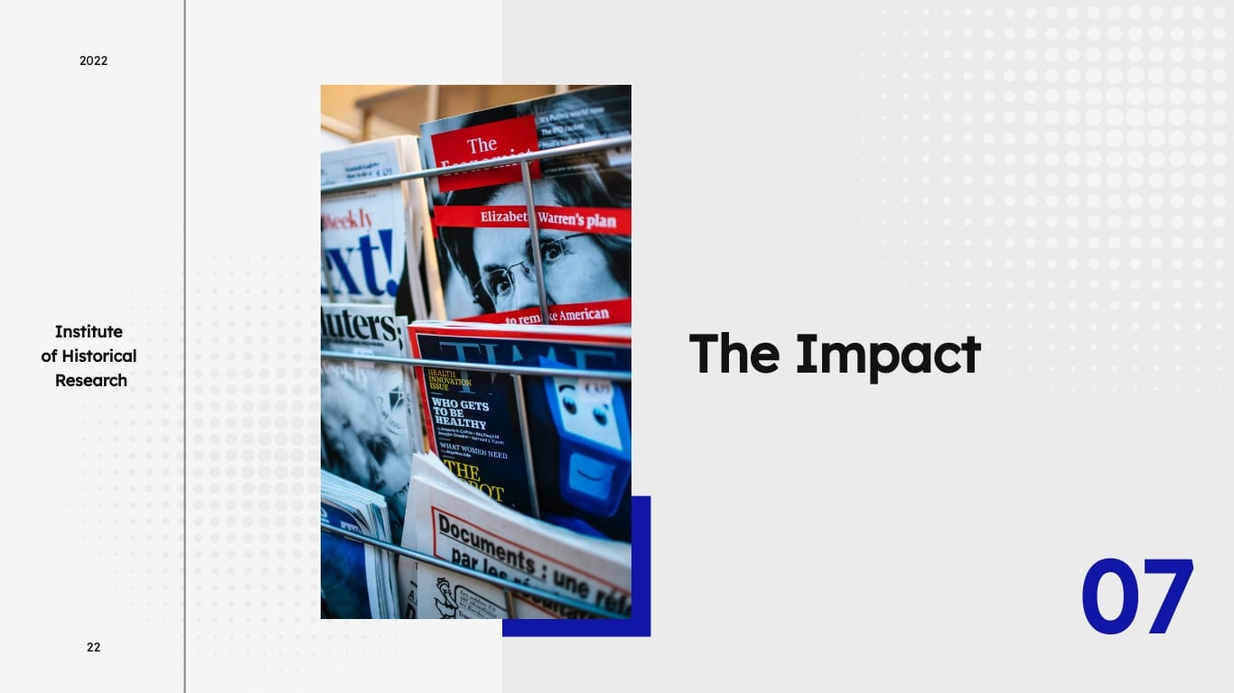 History Thesis Presentation Template - Slide 22 History Thesis Presentation Template - Slide 22