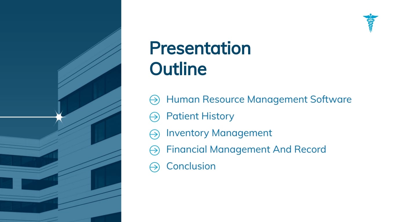 Hospital Management Presentation Template - Slide 4 Hospital Management Presentation Template - Slide 4
