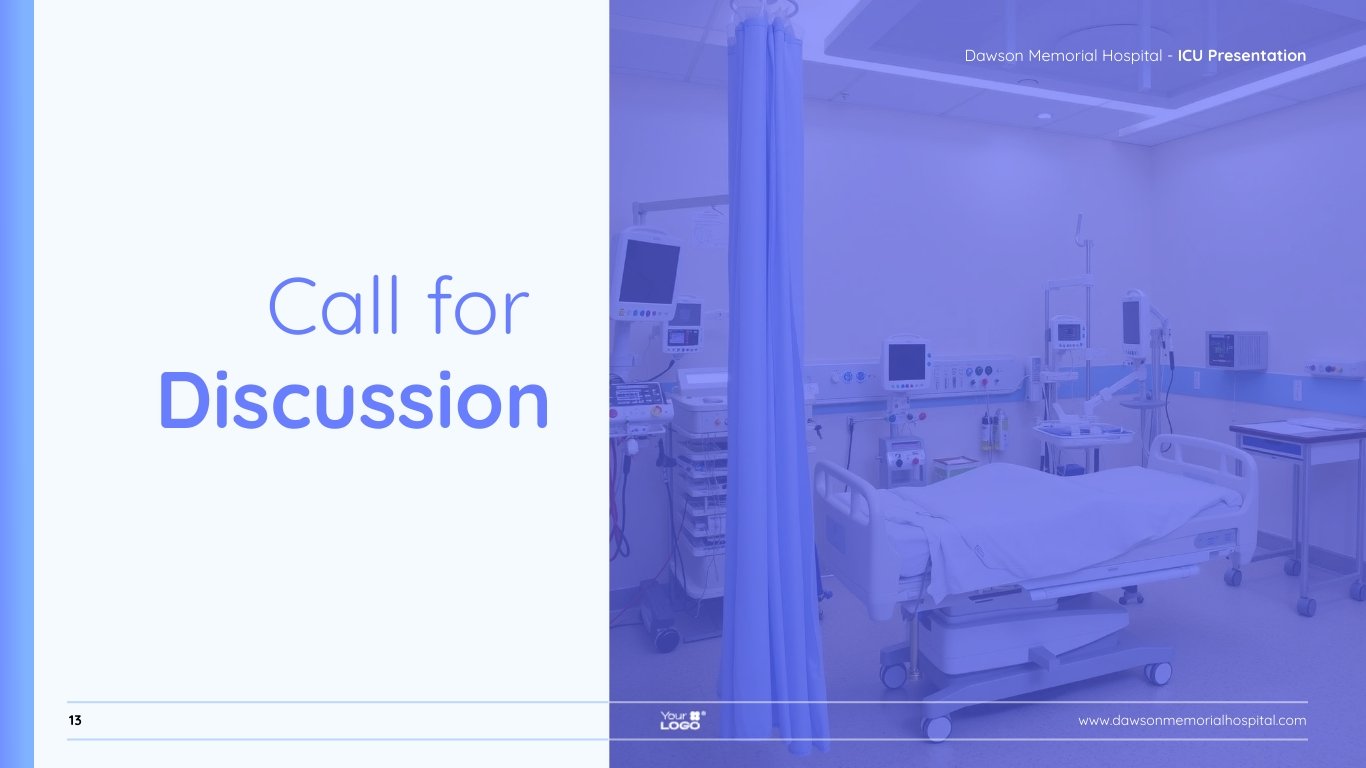 ICU Presentation Template - Slide 13 ICU Presentation Template - Slide 13