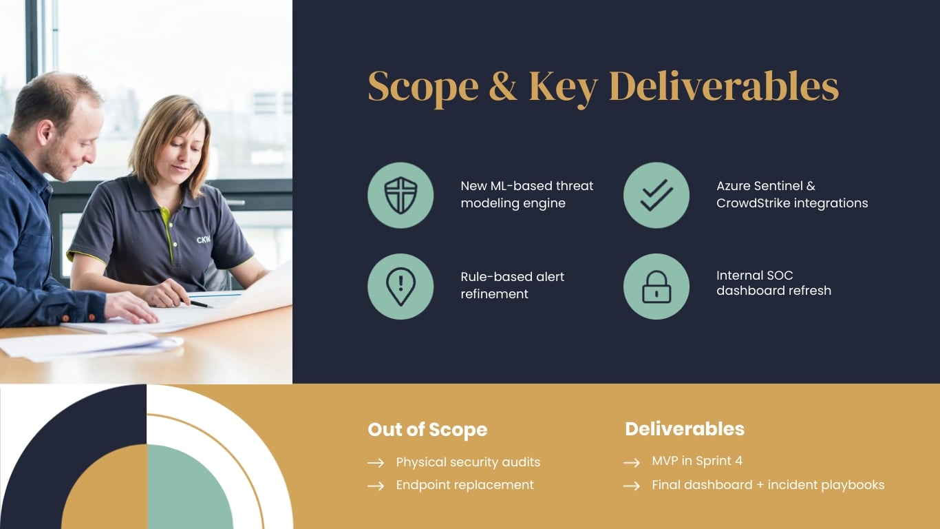 IT Project Kickoff Presentation Template | Visme