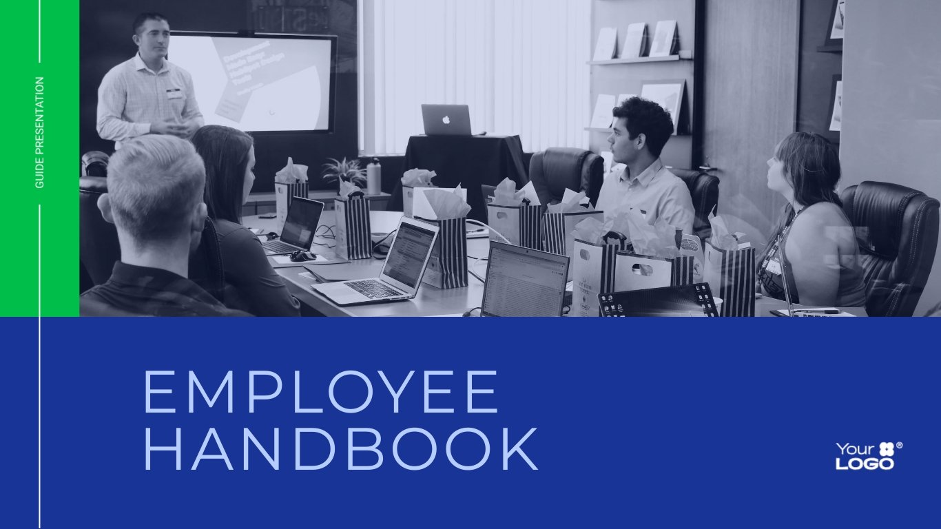 Interactive Employee Guide Presentation Template
