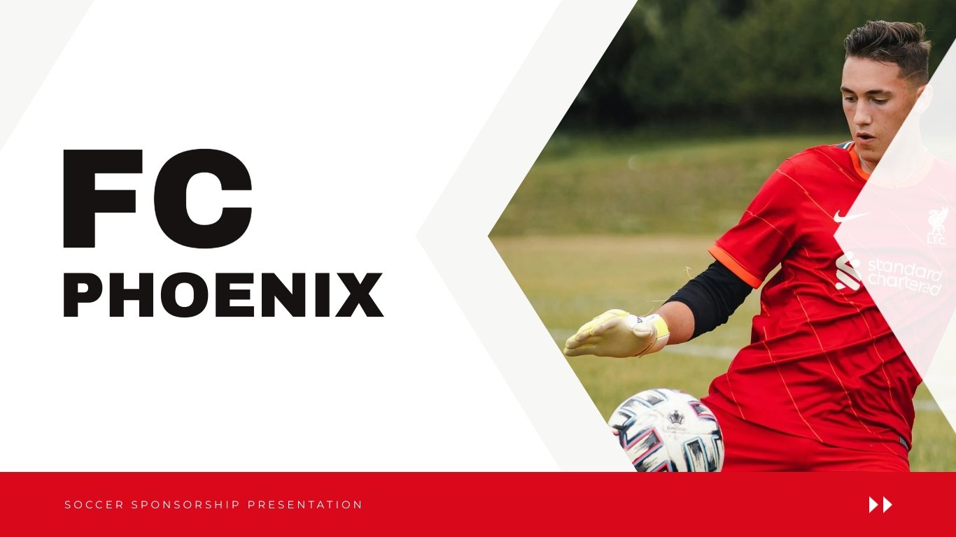 Interactive Soccer Sponsorship Presentation Template