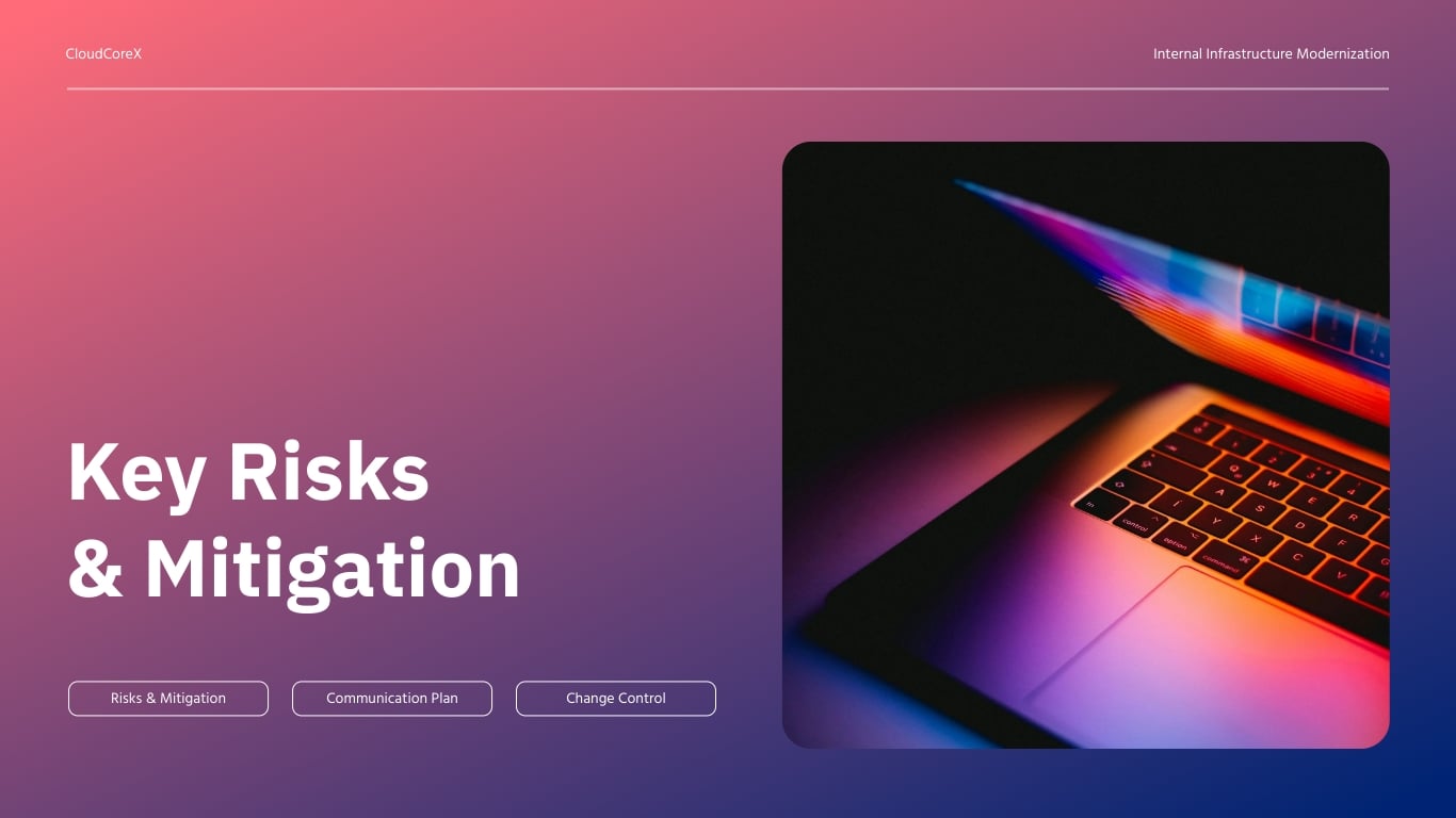Internal Project Kickoff Presentation Template | Visme