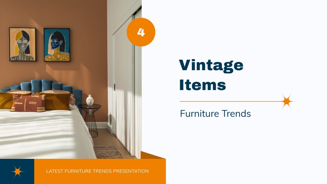 Latest Furniture Trends Presentation Template - Slide 9 Latest Furniture Trends Presentation Template - Slide 9