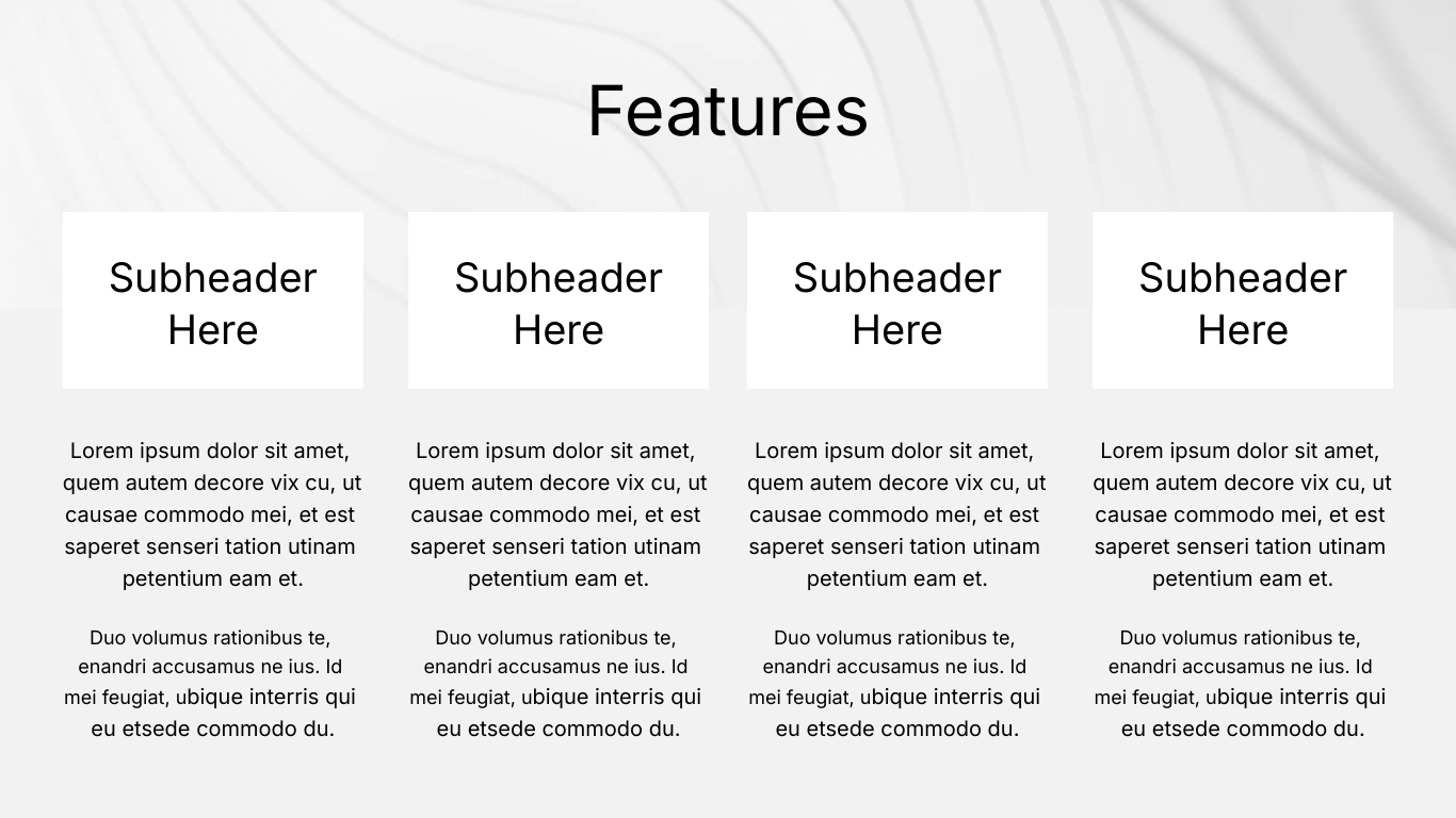 Layout Options Presentation Template | Visme