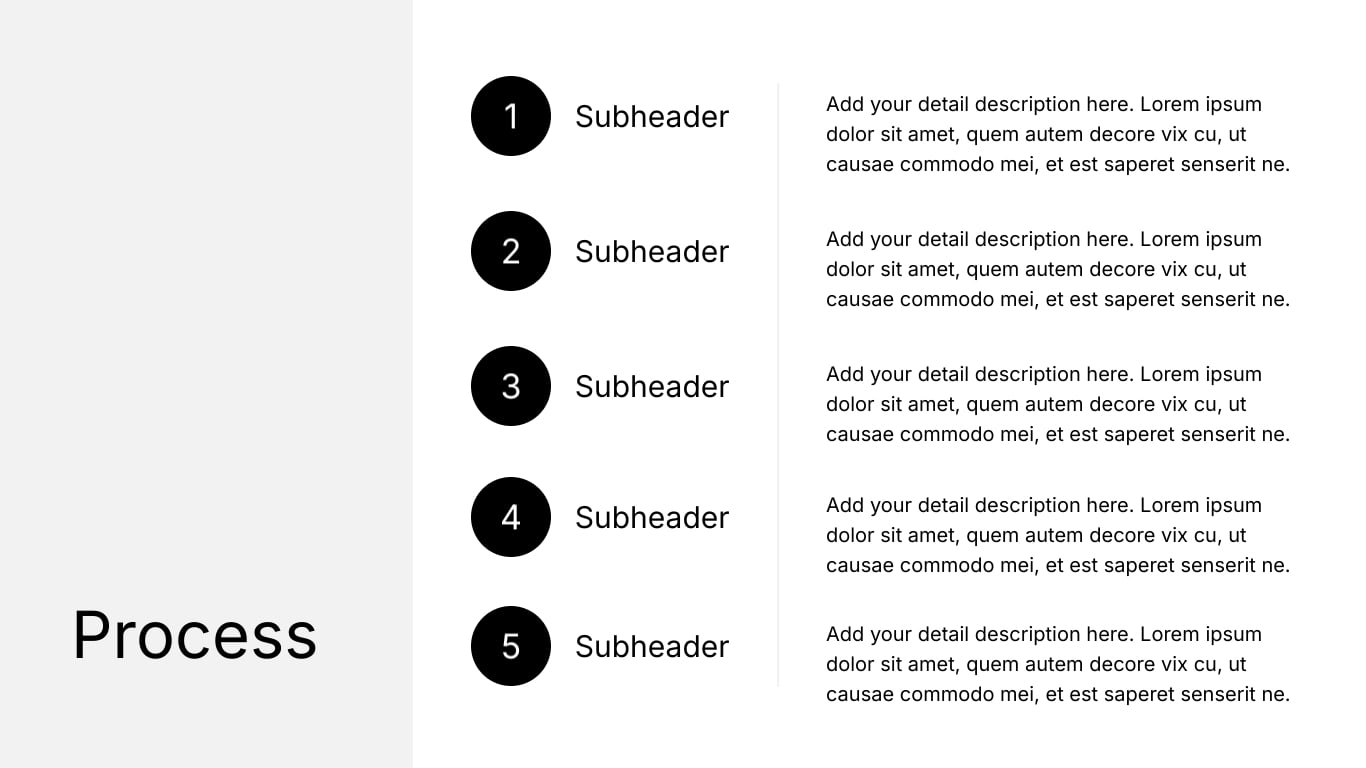 Layout Options Presentation Template | Visme