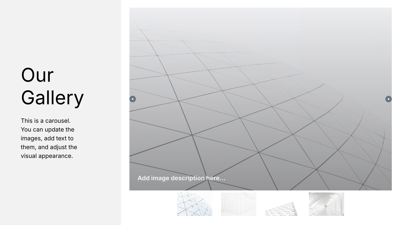 Layout Options Presentation Template | Visme