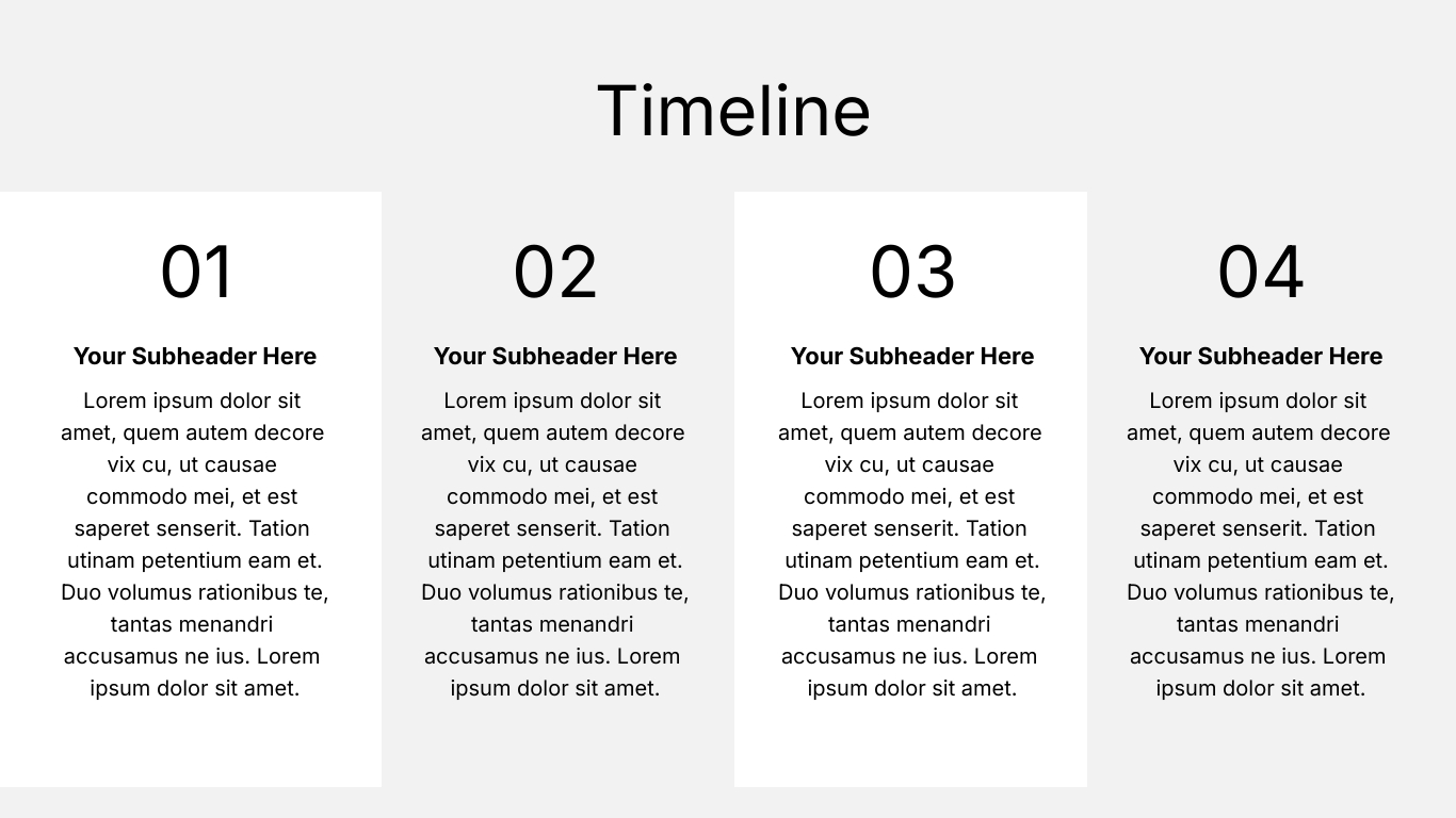 Layout Options Presentation Template | Visme