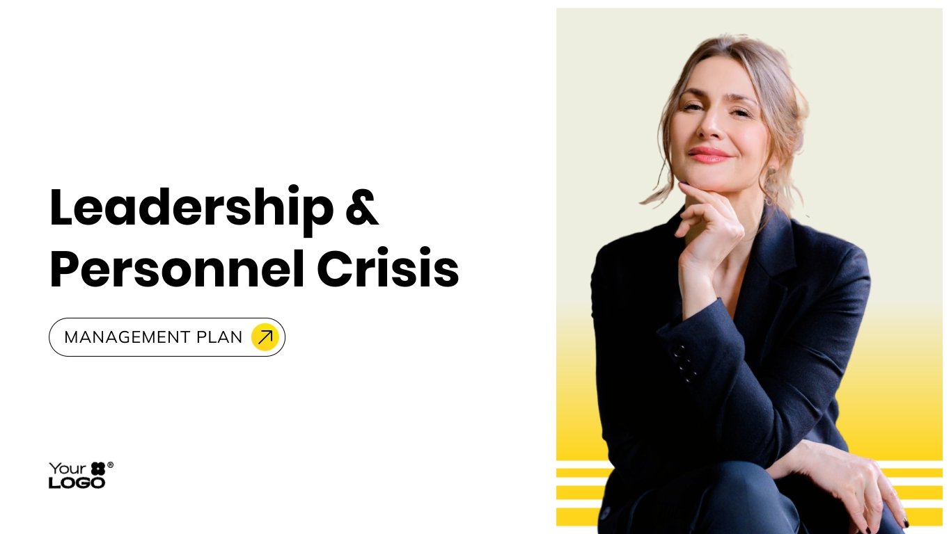 Leadership Personnel Crisis Management Plan Presentation Template
