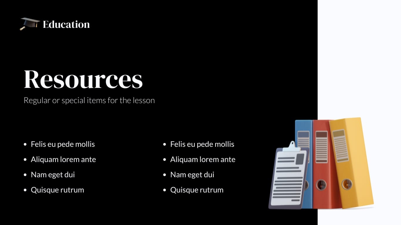 Lesson Plan Presentation Template - Slide 4 Lesson Plan Presentation Template - Slide 4