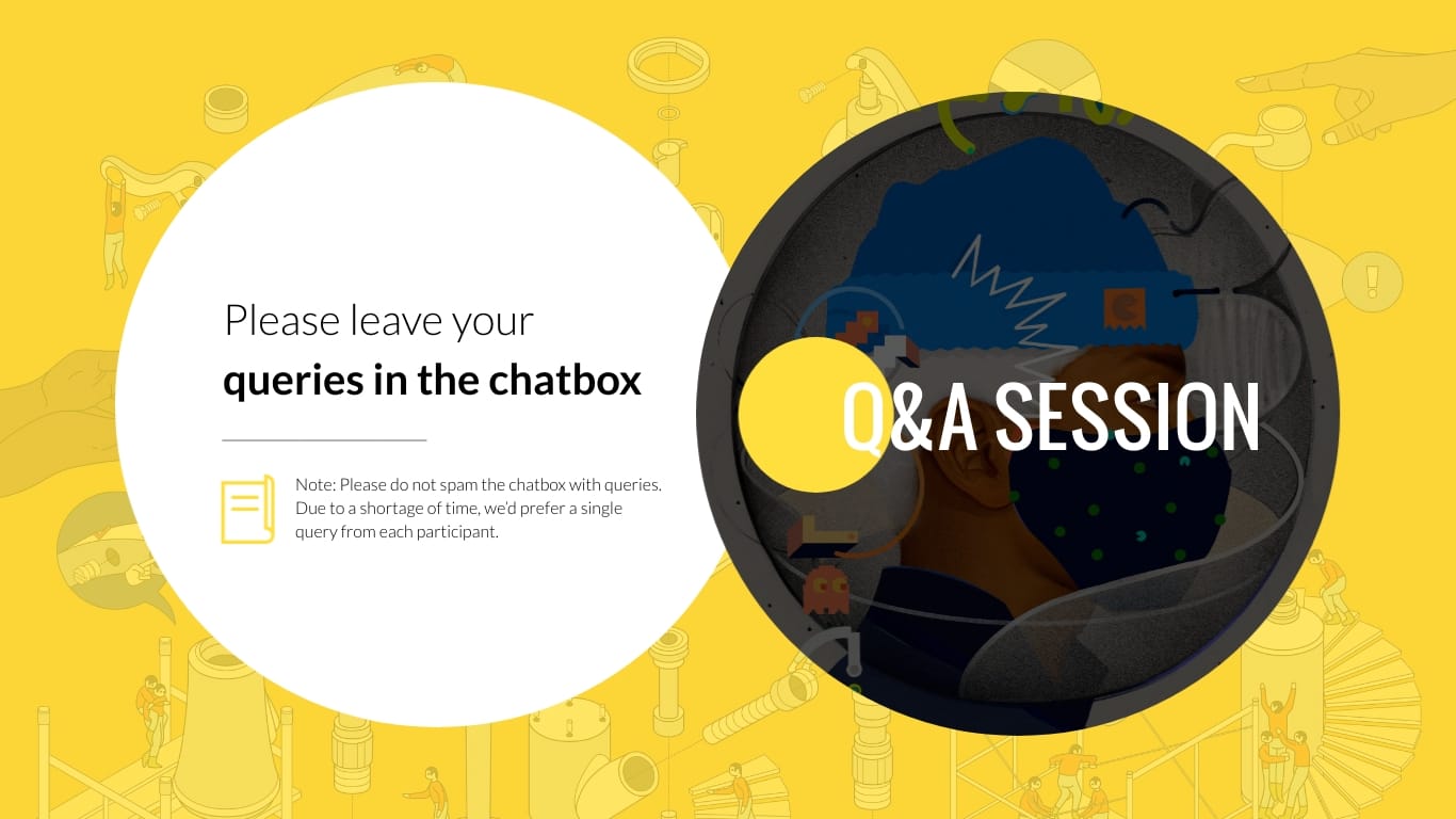 Live Q&A Webinar Presentation Template - Slide 4 Live Q&A Webinar Presentation Template - Slide 4