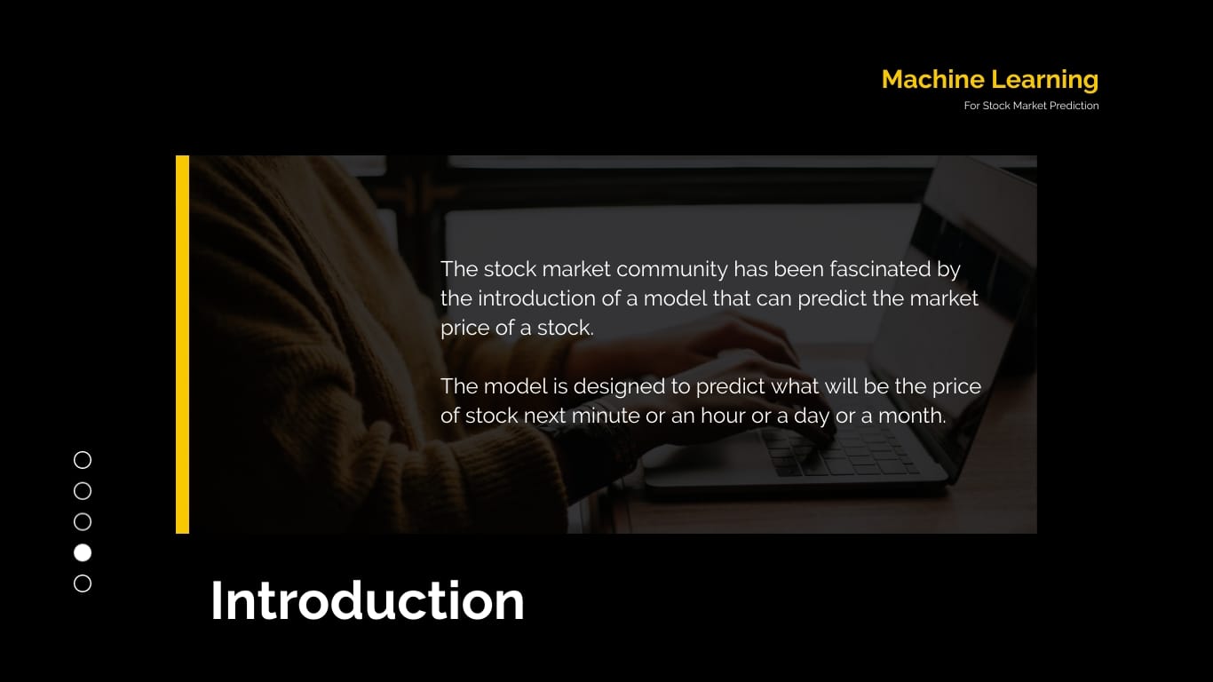 Machine Learning Research Presentation Template - Slide 4 Machine Learning Research Presentation Template - Slide 4