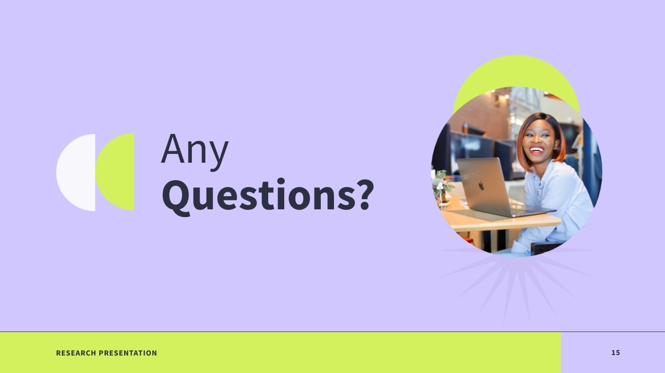 Market Research Presentation Template - Slide 15 Market Research Presentation Template - Slide 15