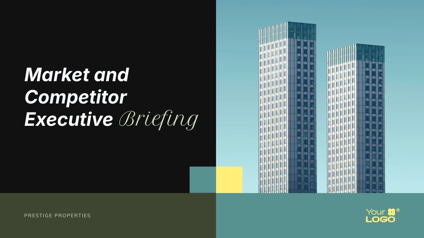 Market and Competitor Executive Briefing Template
