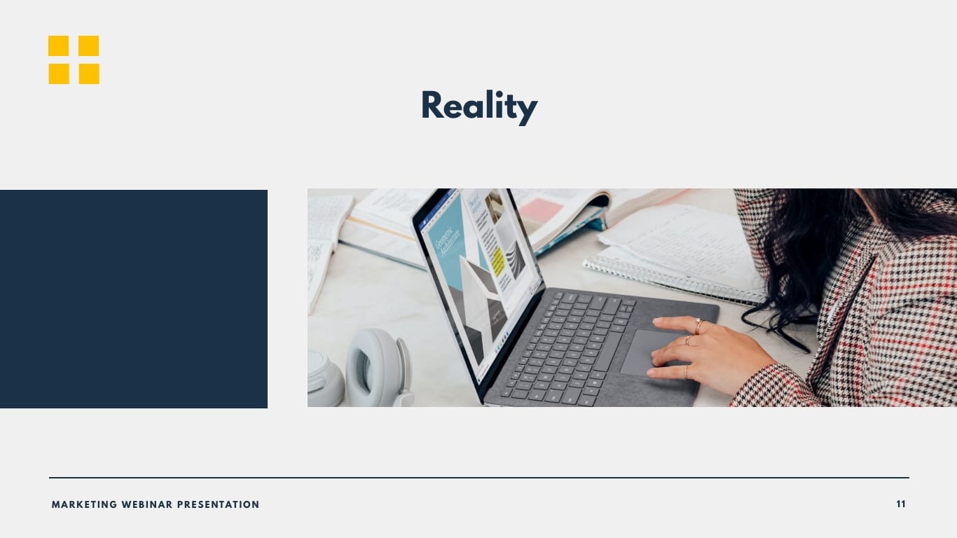 Marketing Campaign Webinar Presentation Template - Slide 11 Marketing Campaign Webinar Presentation Template - Slide 11