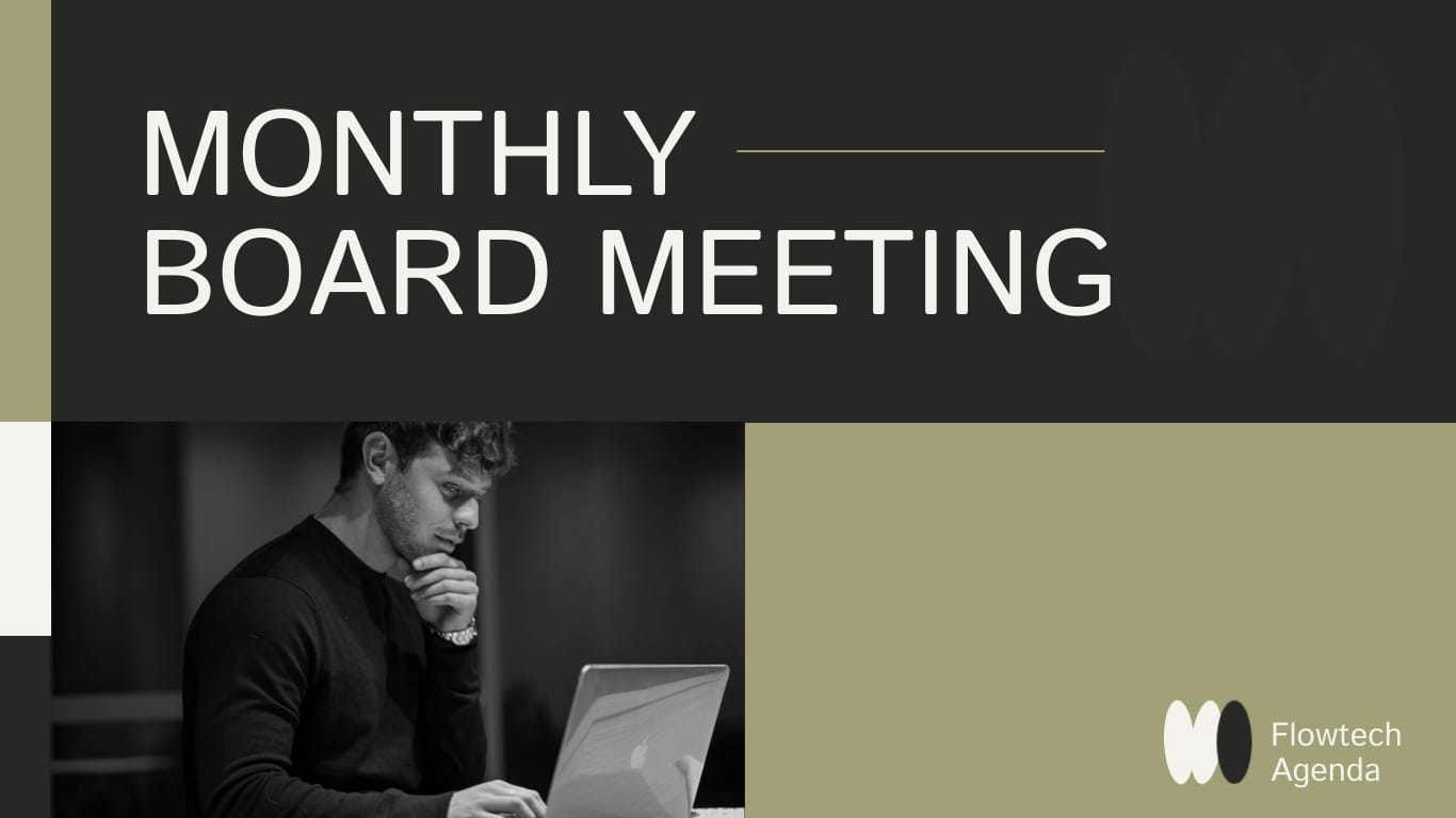 Meeting Agenda Slides Template