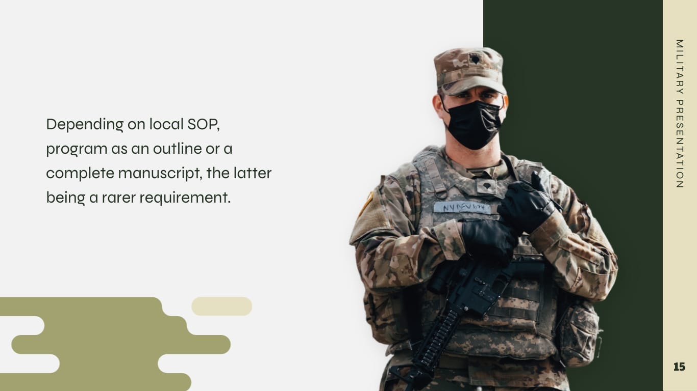 Military Presentation Template - Slide 14 Military Presentation Template - Slide 14