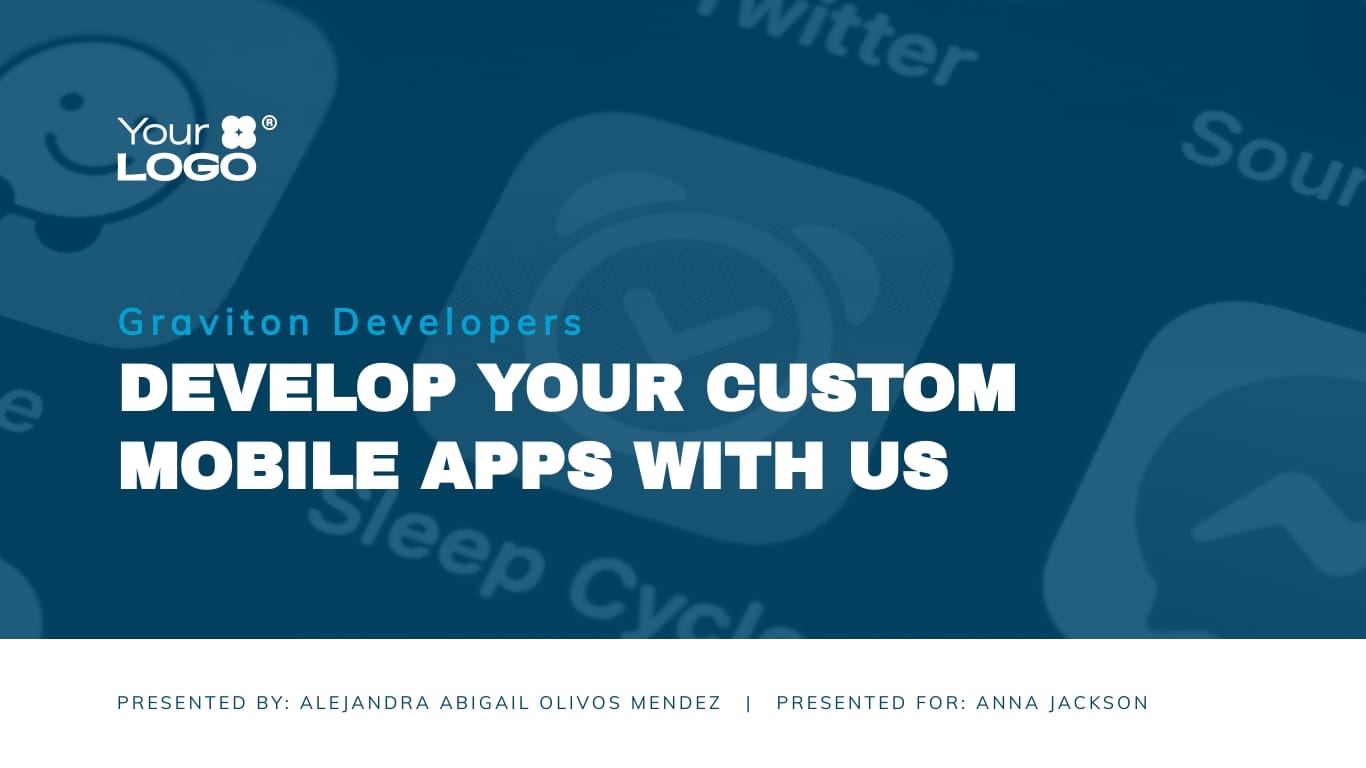 Mobile App Development Agency Presentation Template