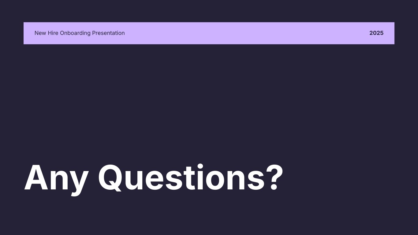 New Hire Onboarding Presentation Template - Slide 13 New Hire Onboarding Presentation Template - Slide 13