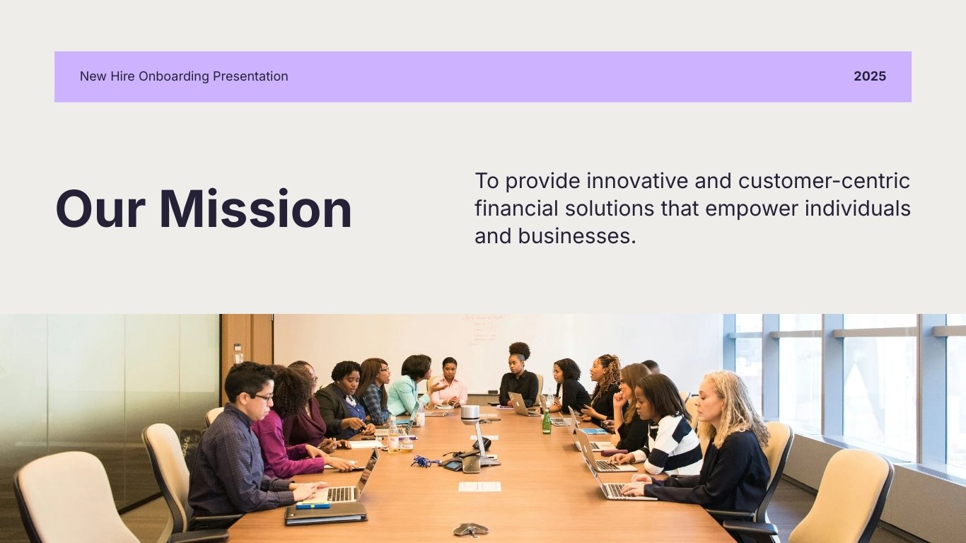 New Hire Onboarding Presentation Template - Slide 5 New Hire Onboarding Presentation Template - Slide 5