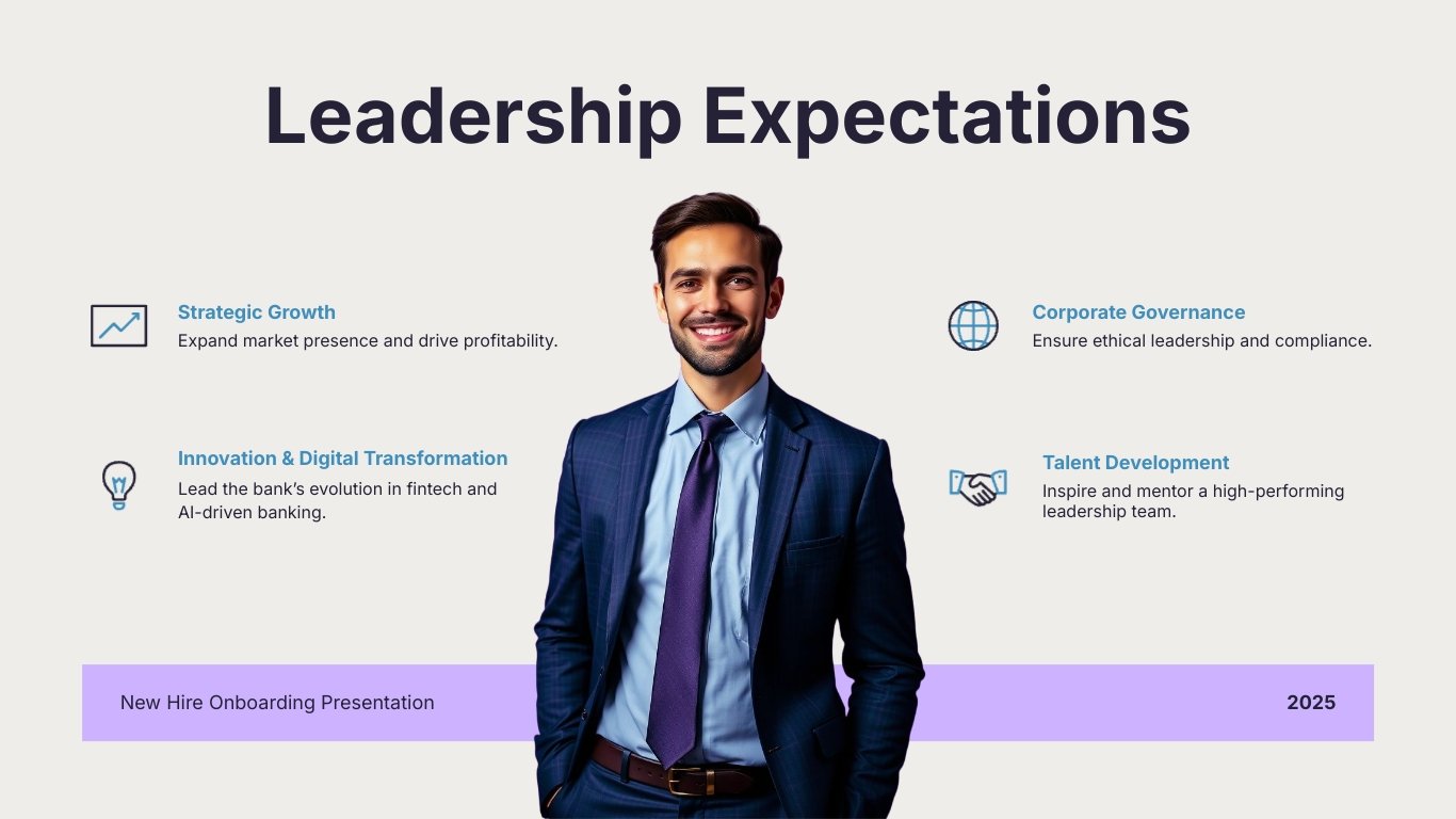 New Hire Onboarding Presentation Template - Slide 6 New Hire Onboarding Presentation Template - Slide 6