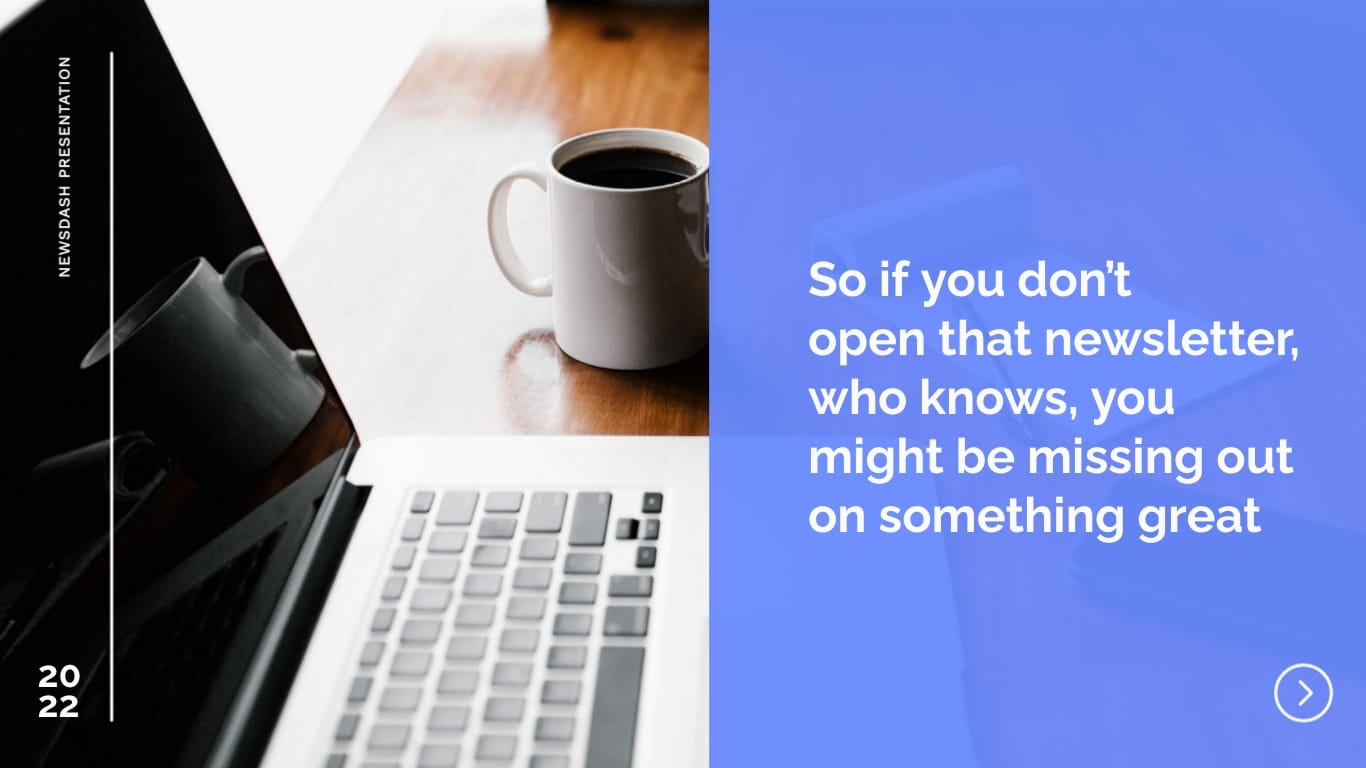 Newsletter Management Presentation Template - Slide 10 Newsletter Management Presentation Template - Slide 10