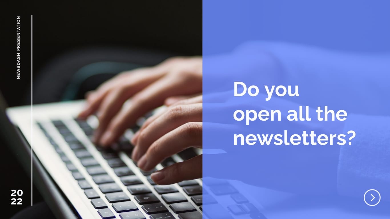 Newsletter Management Presentation Template - Slide 4 Newsletter Management Presentation Template - Slide 4