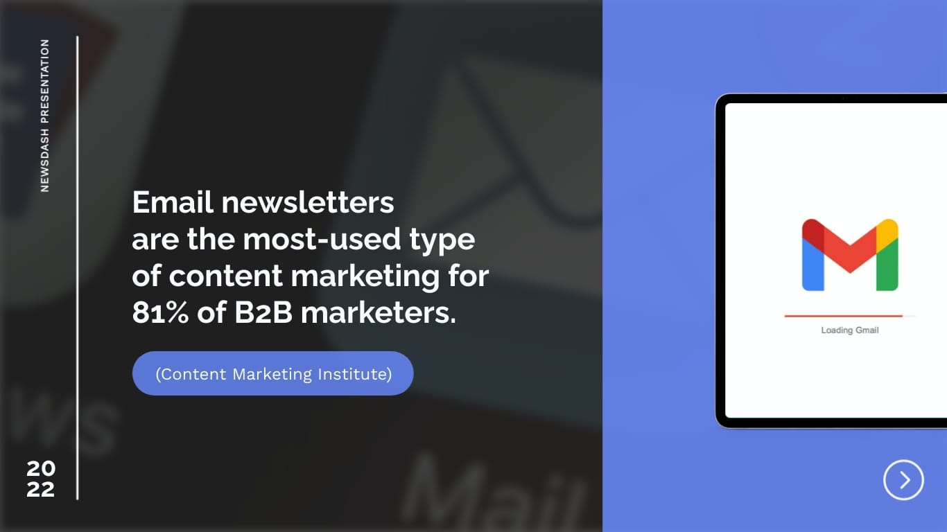 Newsletter Management Presentation Template - Slide 8 Newsletter Management Presentation Template - Slide 8