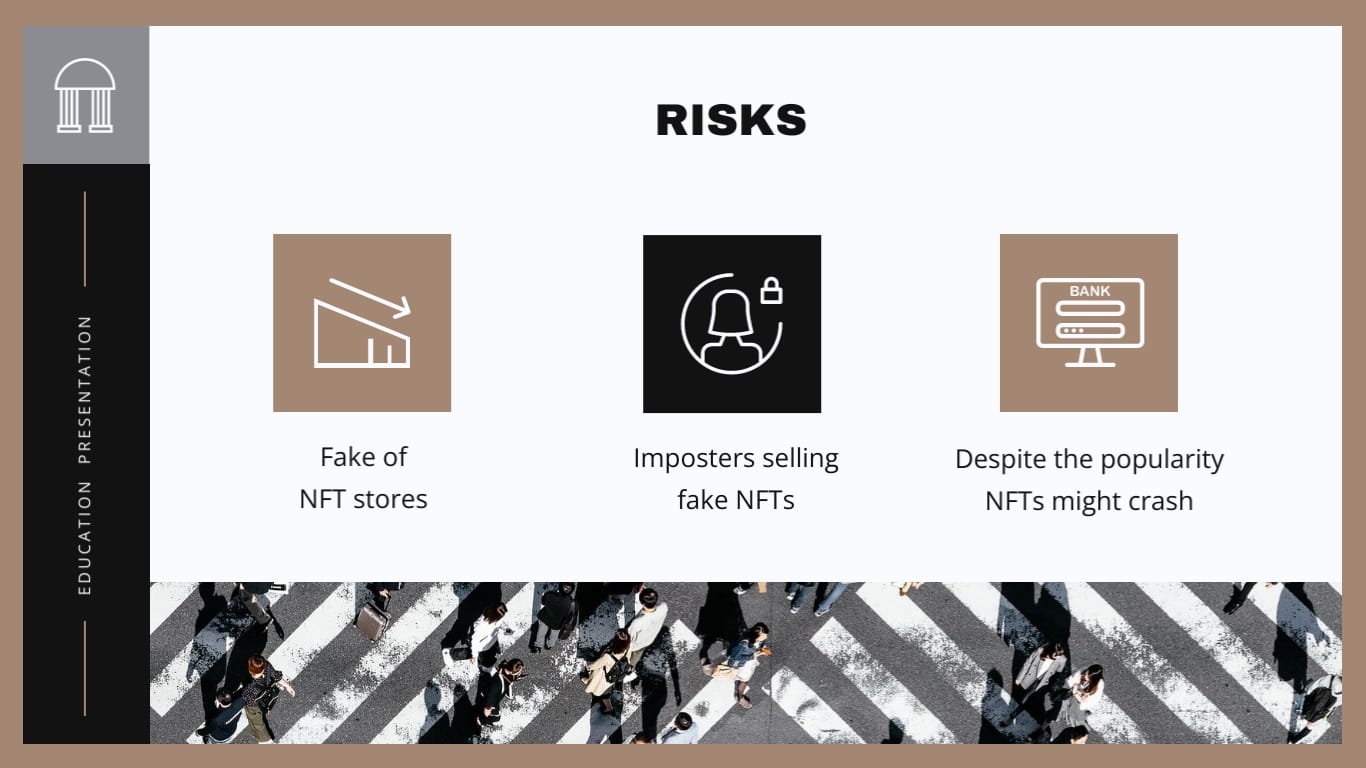 Non Fungible Tokens NFT Presentation Template - Slide 15 Non Fungible Tokens NFT Presentation Template - Slide 15