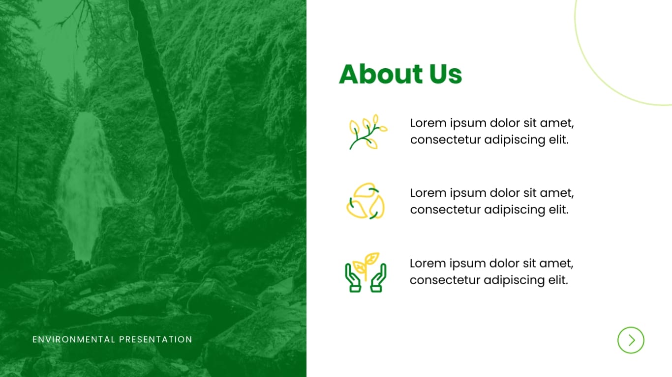 Nature Background Presentation Template - Slide 2 Nature Background Presentation Template - Slide 2