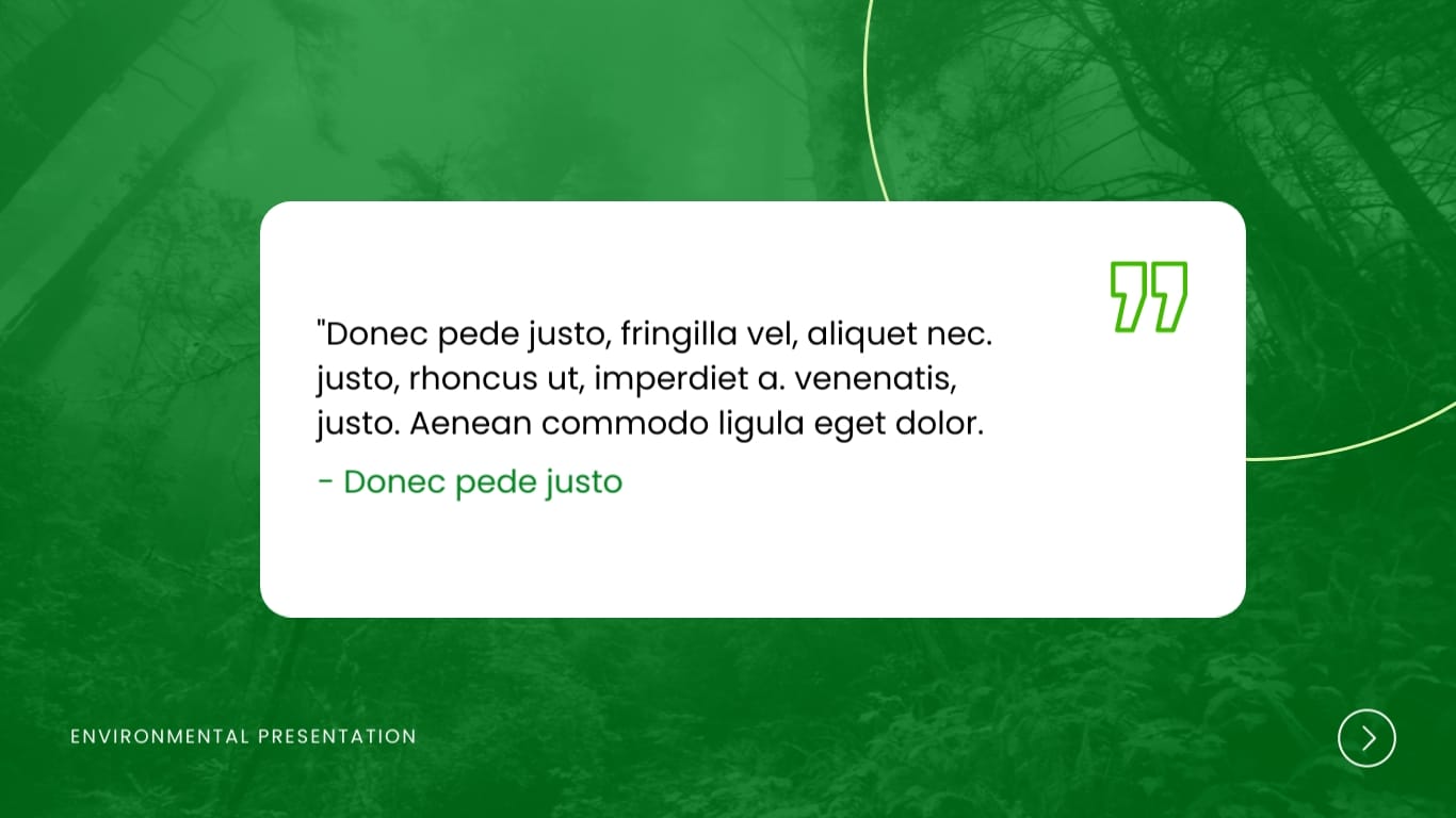 Nature Background Presentation Template - Slide 4 Nature Background Presentation Template - Slide 4