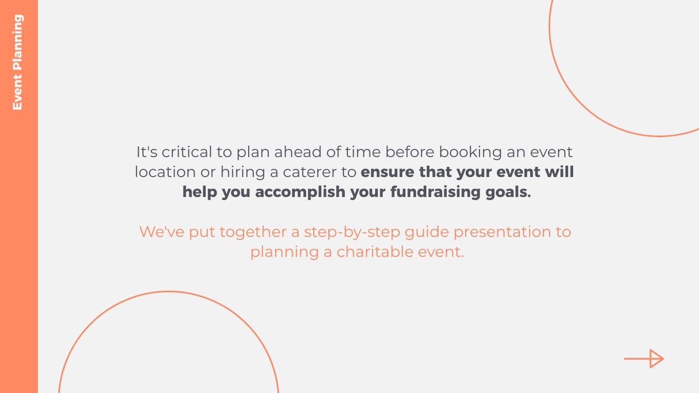 Nonprofit Event Presentation Template - Slide 4 Nonprofit Event Presentation Template - Slide 4